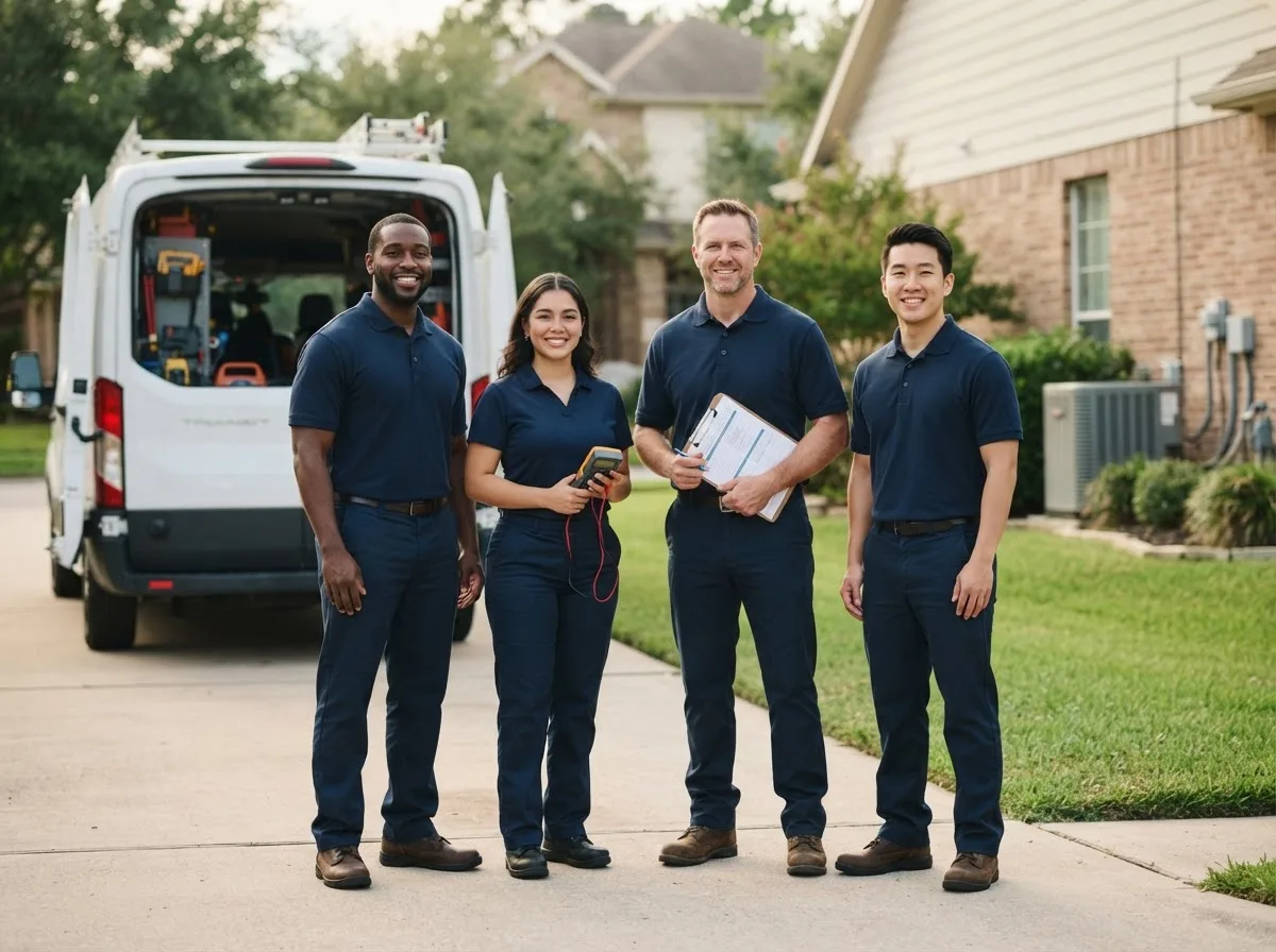 Certified HVAC technician near Poplarville, MS